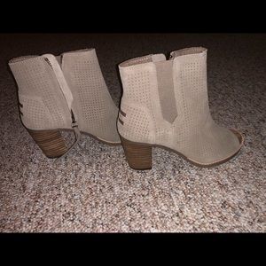 TOMS open toe bootie